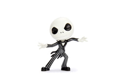 Jada Jack Skellington close-up die-cast figure details for display.