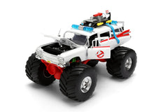 Jada Ecto-1 display-ready packaging keeps the model pristine.