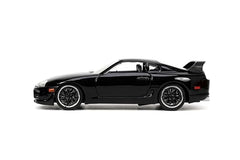 Jada Fast and Furious Supra die-cast with trunk open, detail visible.