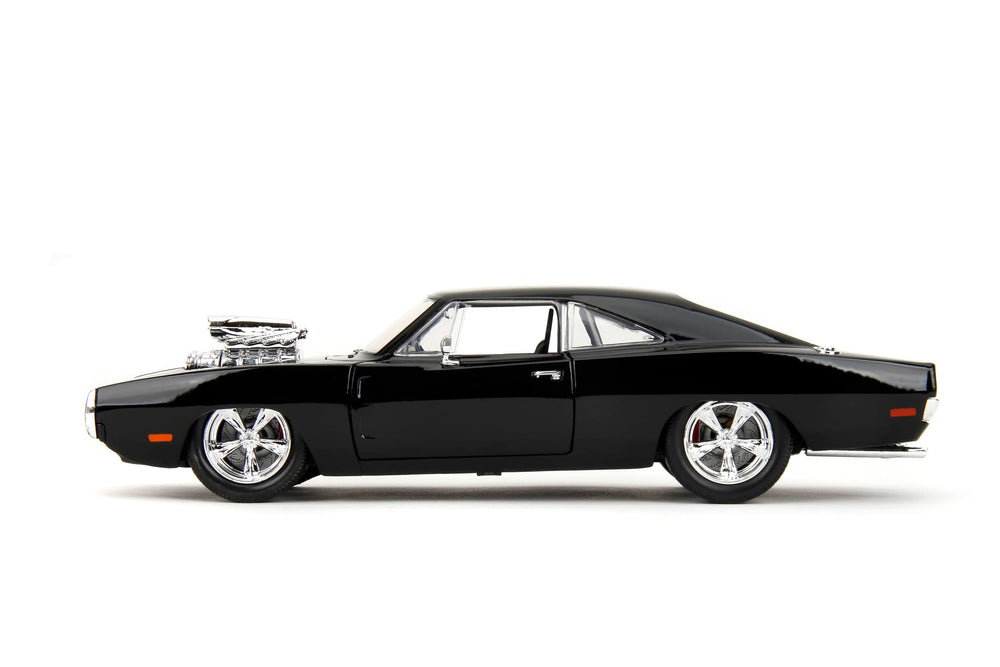 Jada Charger engine detail image spotlights intricate underhood realism for enthusiasts.