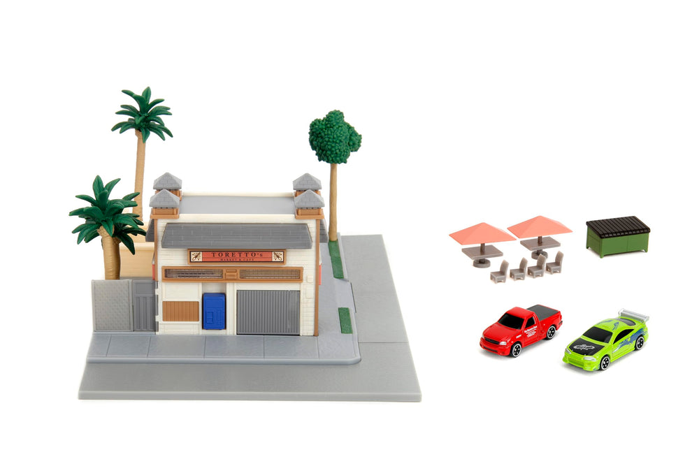 Immersive diorama play setup from Jada for imaginative scenes