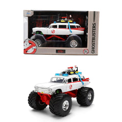 Jada Ghostbusters Ecto-1 Monster Truck in bold display-ready form.