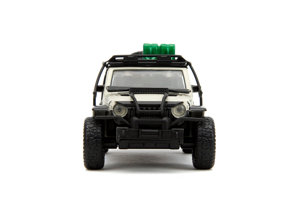 Jada Jeep Gladiator 1:32 working wheels offer smooth rolling play.