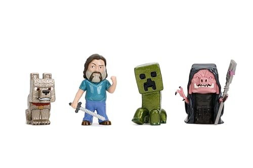 Jada Metalfigs Minecraft Malgohsa figure for collectible display and play.