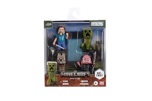 Jada Metalfigs Minecraft Wolf figure for collectors and shelf display.