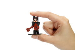 Jada Minecraft Dungeons Nano MetalFig creeper detail for display shelf.