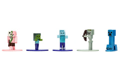 Jada Minecraft Dungeons Nano MetalFig iron golem sculpted form.