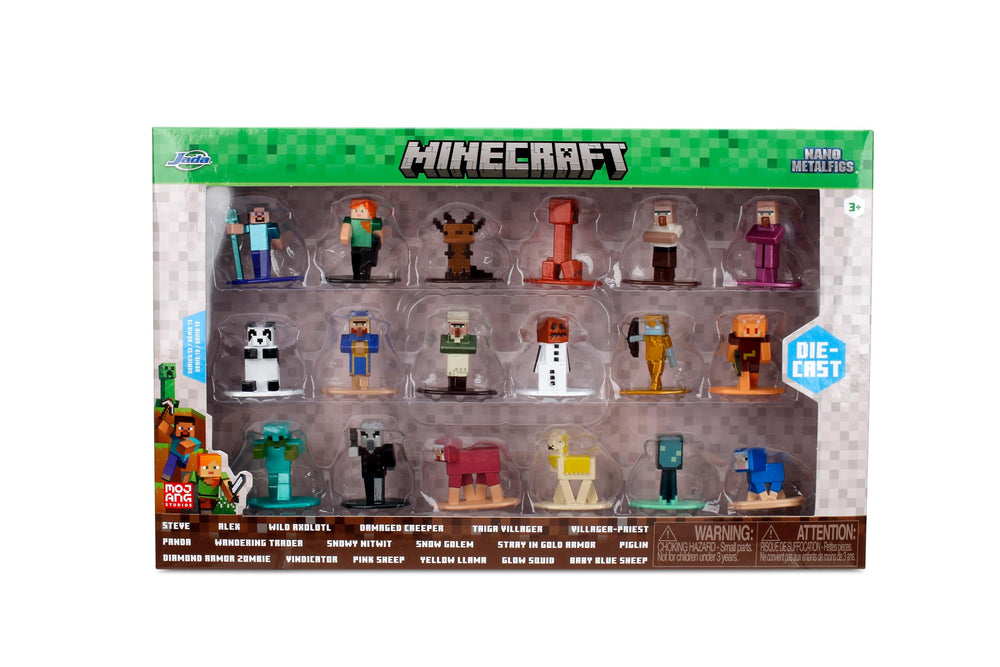 Jada Minecraft Nano Metalfigs 13 Baby Sheep figure for cute display and storytelling.