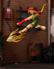 Jada Cammy packaging showcases arcade nostalgia while preserving the collectible.