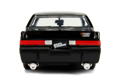 Jada Toys Buick Grand National 1:24, rear-angle view highlights glossy finish.