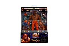 Includes battle-ready accessories to customize Dee Jay's rhythm-fighting style.
