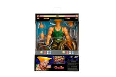 Jada Toys Guile interchangeable heads for expression variety