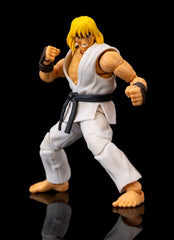 Jada Toys Ken Masters Player 2 head swap options for versatile posing.
