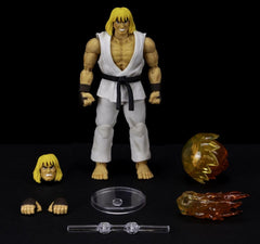 Jada Toys Ken Masters Player 2 in-box packaging showcases exclusivity and collectible appeal.