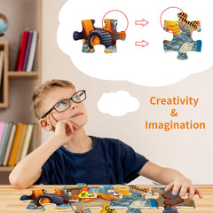 Jadeso durable cardboard pieces withstand repeated assembly for long-term use.