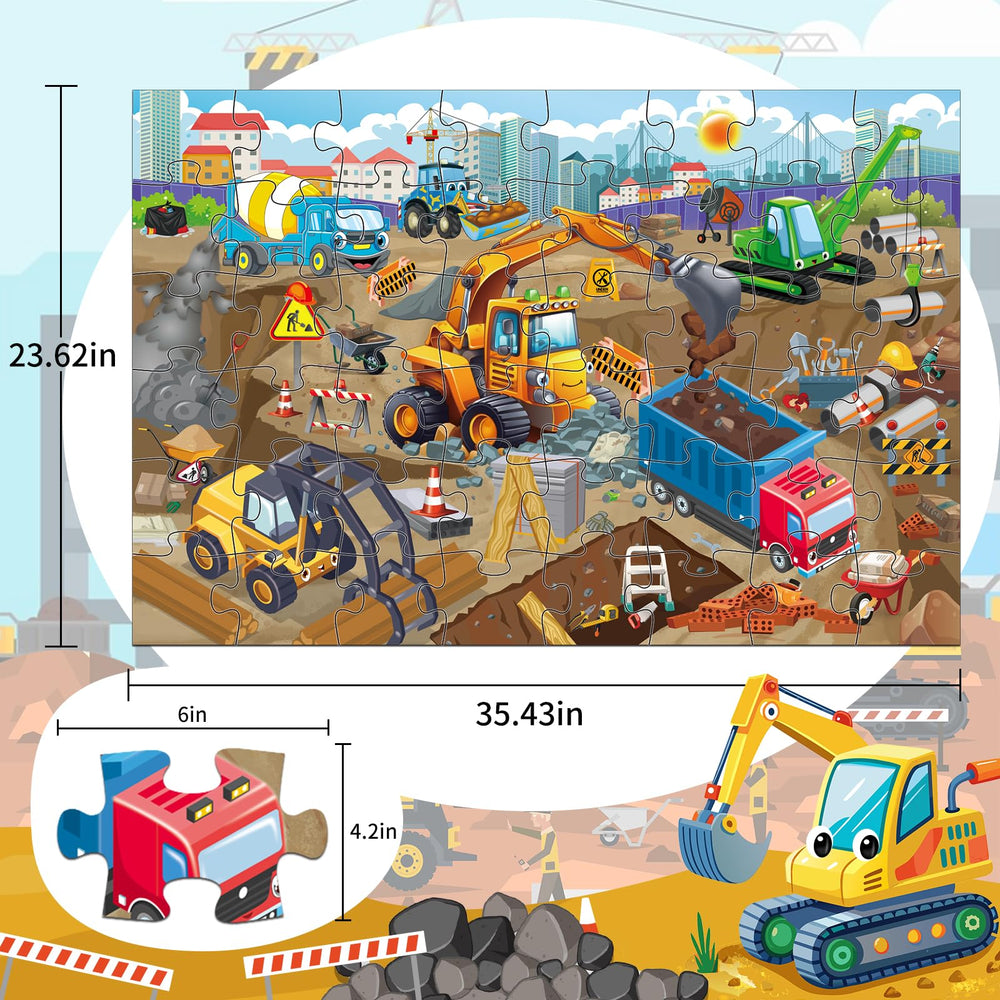 Jadeso jumbo floor puzzle for kids promotes big-floor engagement.