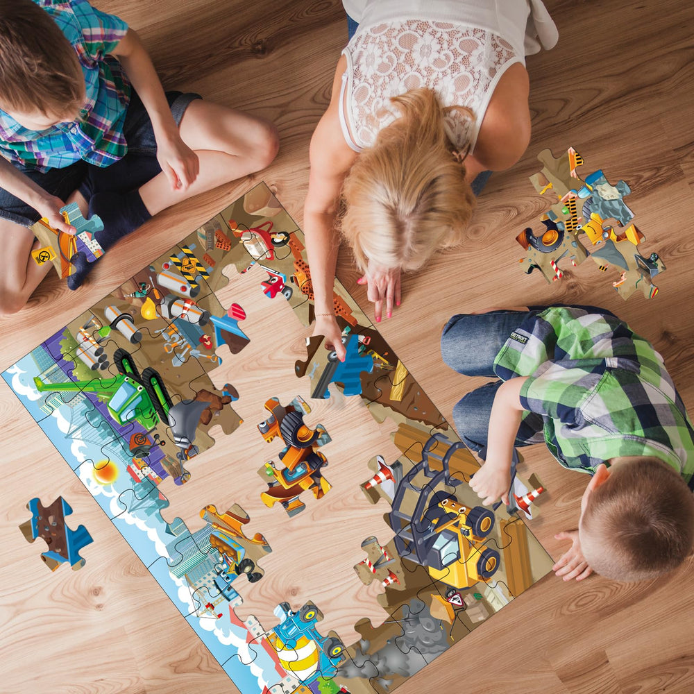 Jadeso non-toxic inks ensure safe, glossy artwork for little builders.