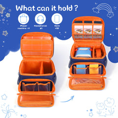 Jaffzora case front PVC pocket provides extra card space for quick access.