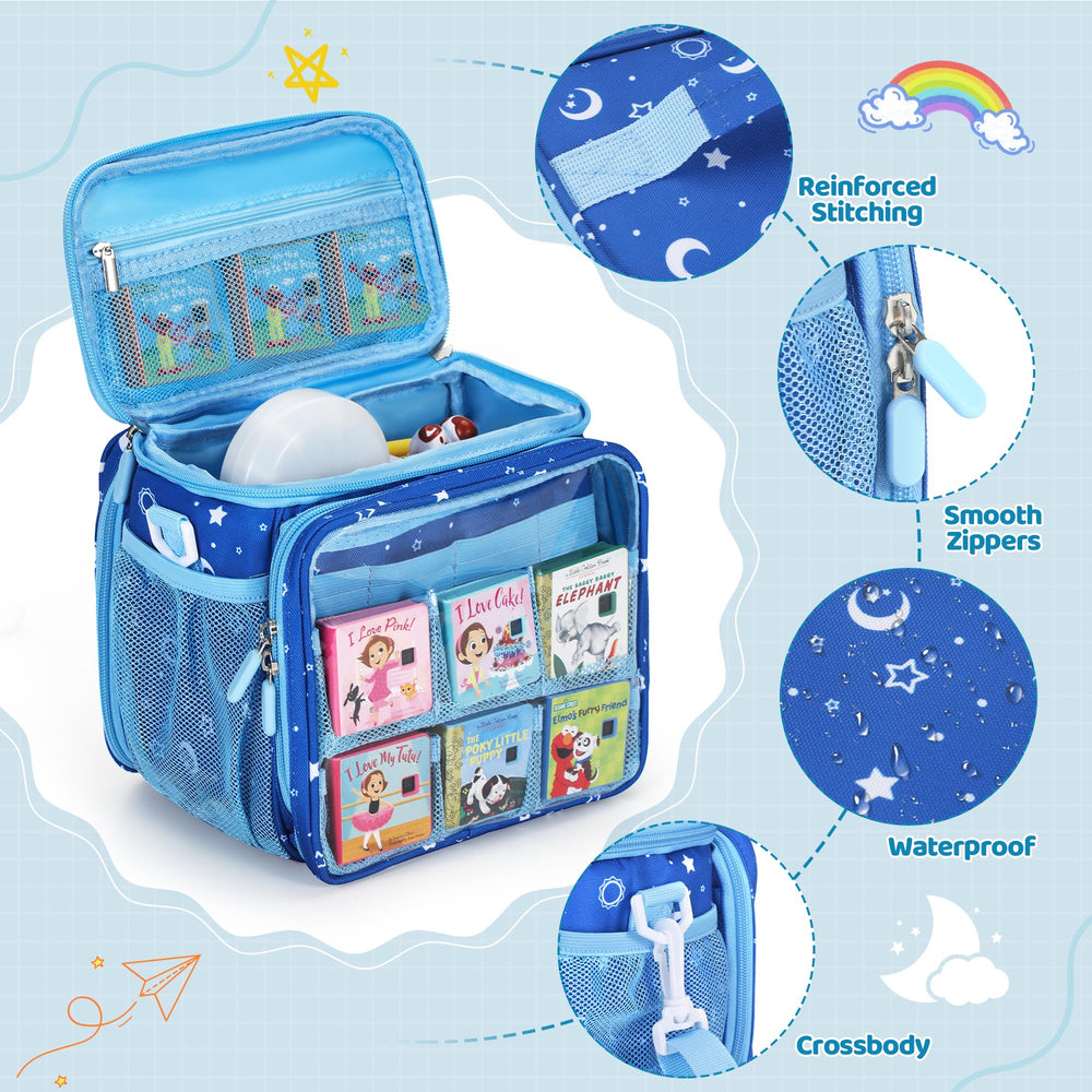 Jaffzora Dream Machine Case transparent window for quick visibility of items