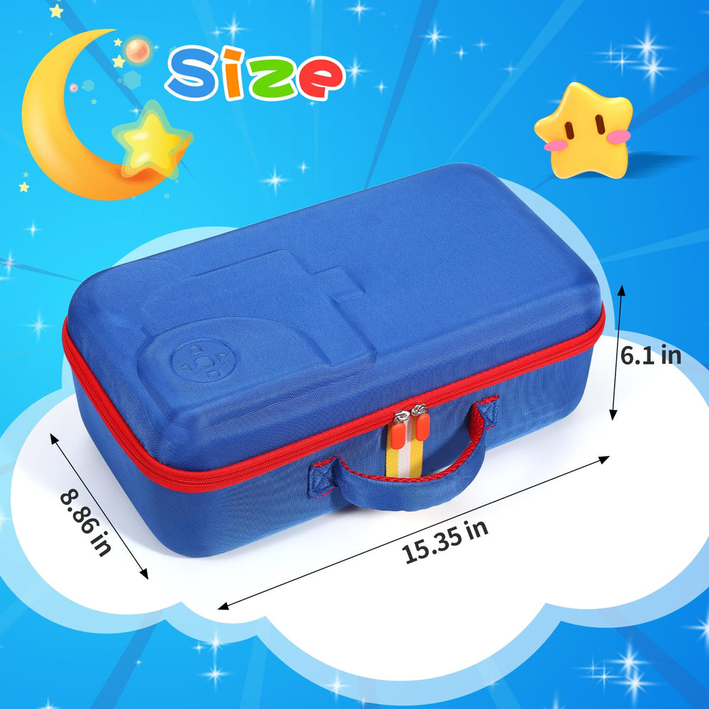 Jaffzora large capacity compartment stores dream machine books and characters