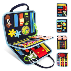 JAGSYJOY Busy Book abacus activity supports fine motor skills during play.
