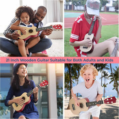 Jakeloo safe neck and fret spacing aids gentle play.