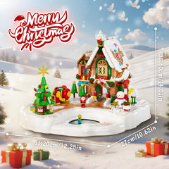 JAKI 656-piece set makes a collectible festive scene.