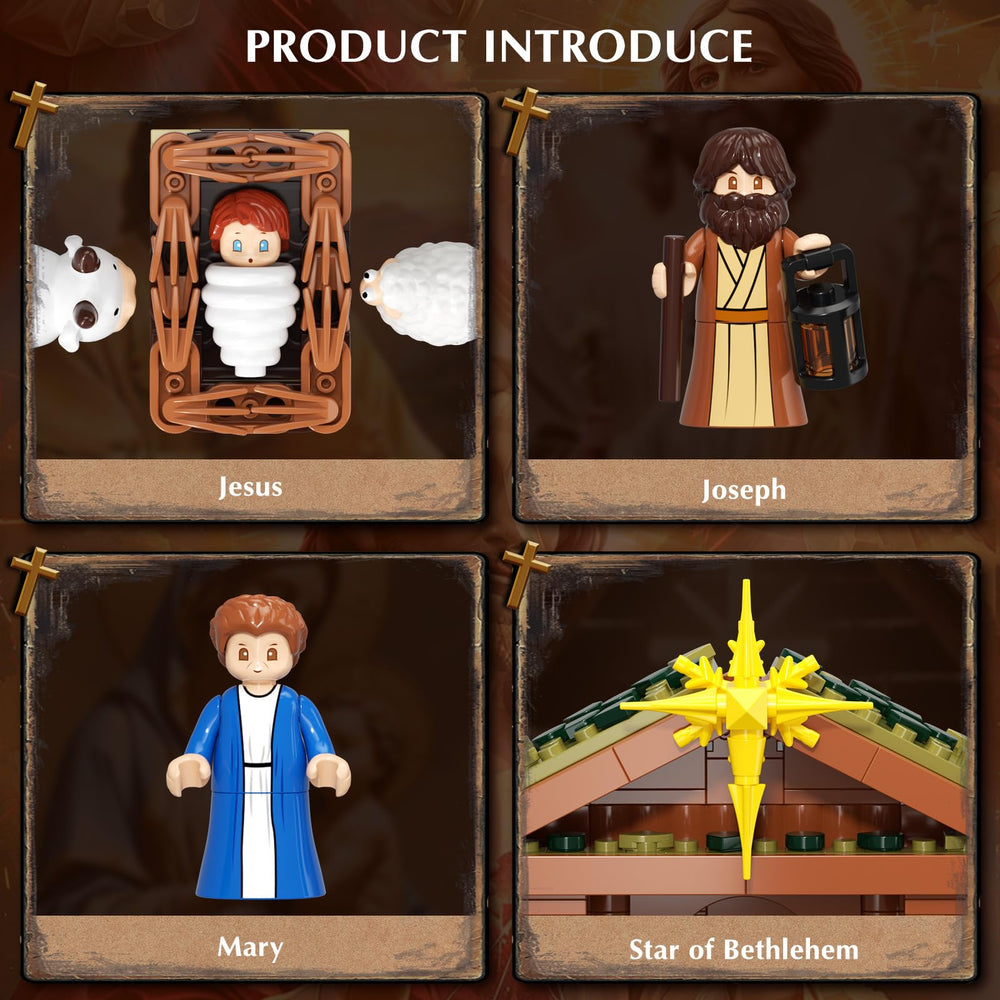 JAKI Nativity farm animals add warmth to any display.