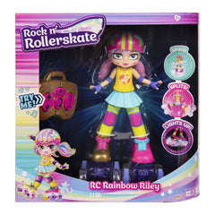 JAKKS Pacific Rainbow Riley performs 360-degree spins for energetic routines.