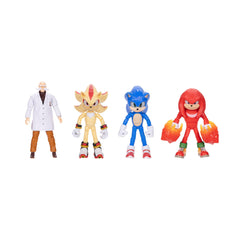 Official Jakks Pacific Sonic figure with Fire Fist branding.