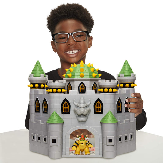 JAKKS Pacific Super Mario Bowser Castle lift action for dynamic play