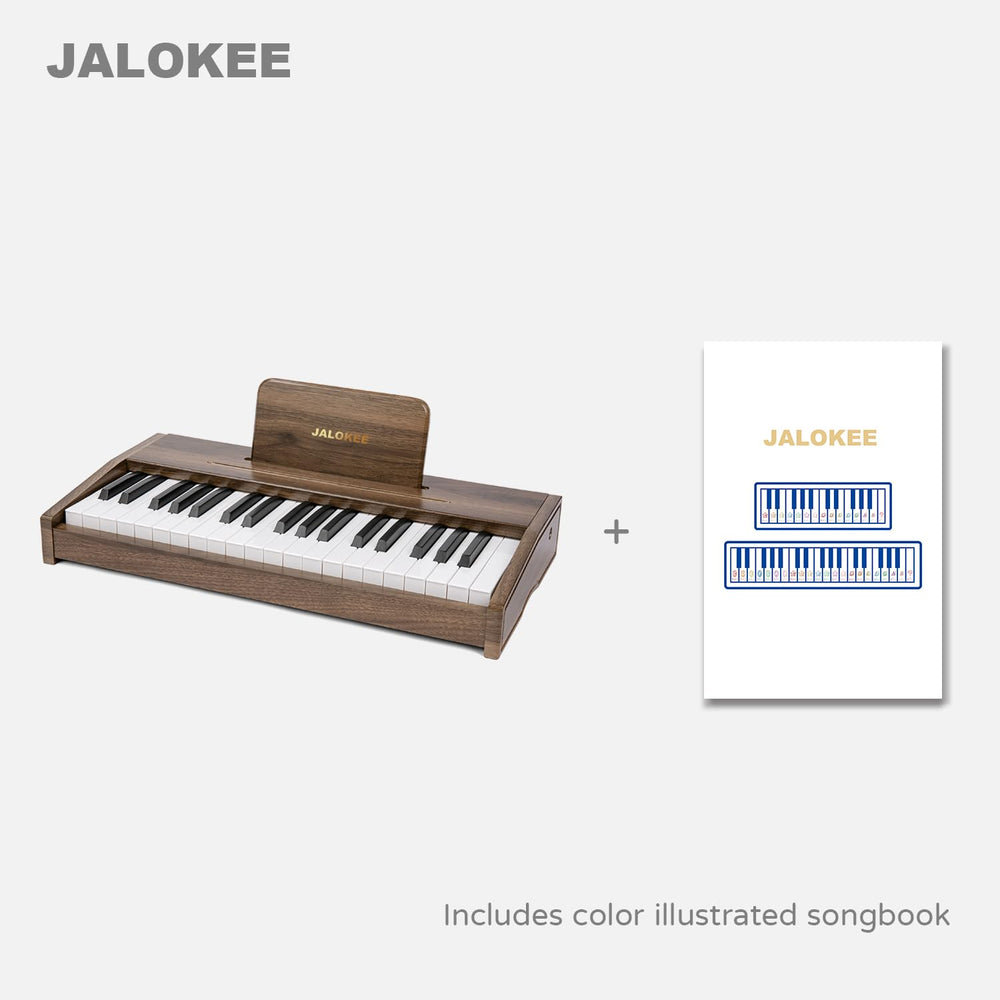 JALOKEE color-illustrated songbook with English lyrics for guided practice.