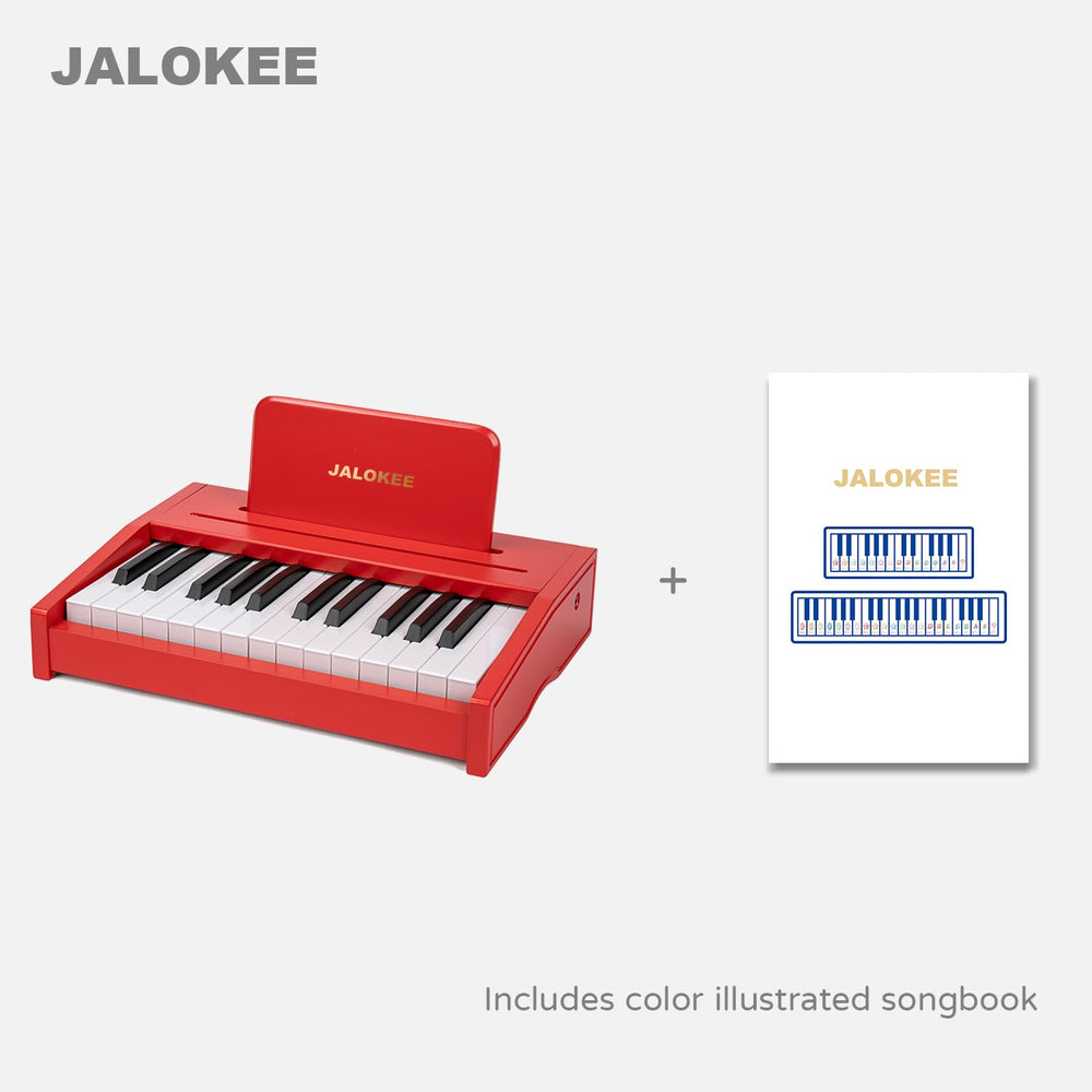 JALOKEE color-coded keyboard stickers assist with note matching