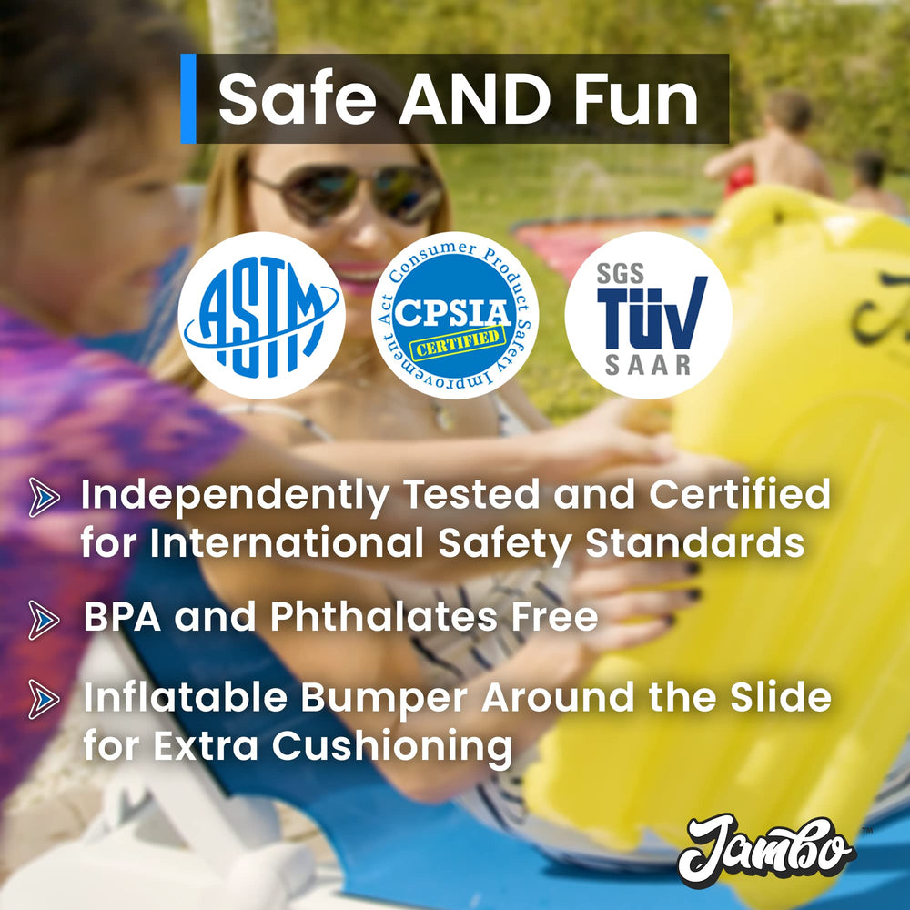 JAMBO backyard water park experience turning yards into summer memories.