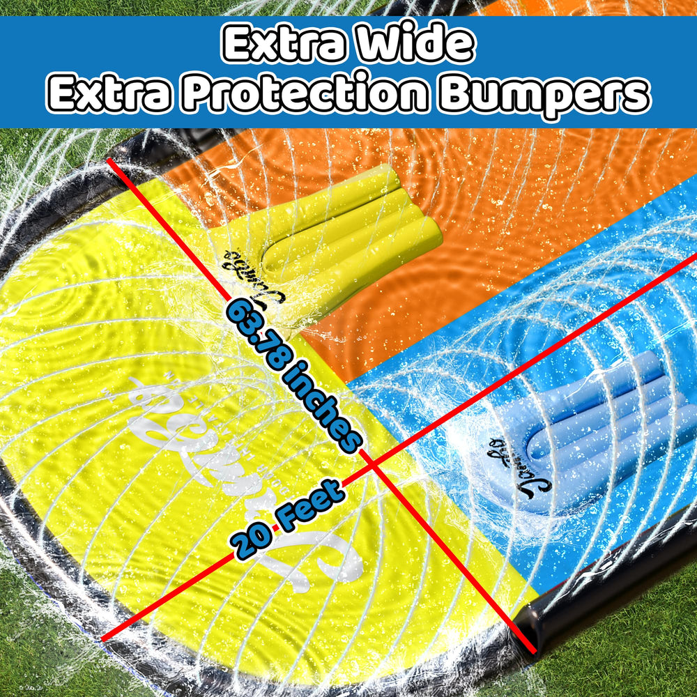 JAMBO industrial PVC construction ensures long-lasting durability for summers.