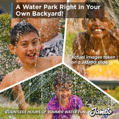JAMBO summer outdoor water toy invites family-friendly cooling fun.