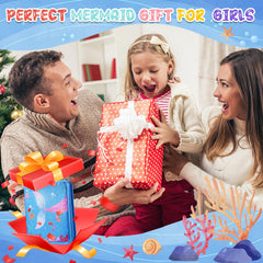 JAMIEWIN mermaid stickers and coloring book spark storytelling moments