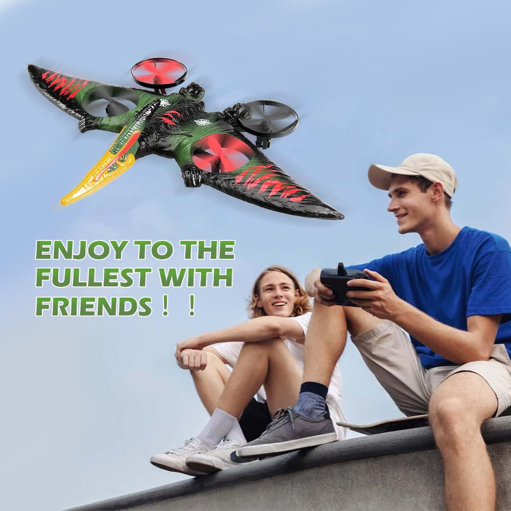 Jaming Dragon RC Plane uses a 2.4GHz remote for reliable control.