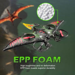Jaming Dragon RC Plane includes two batteries for longer playtime.