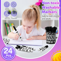 Janjlaugh classroom art supplies supporting back-to-school activities.