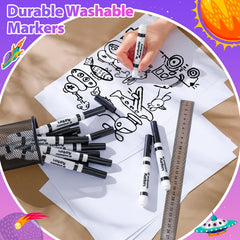 Janjlaugh easy-close lid design prevents ink drying after use.