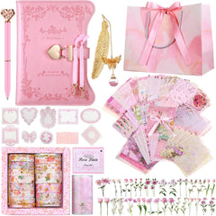 Janlaugh DIY journal with lock for private writing and reflection