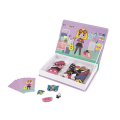 Compact book-shaped case for easy travel storage