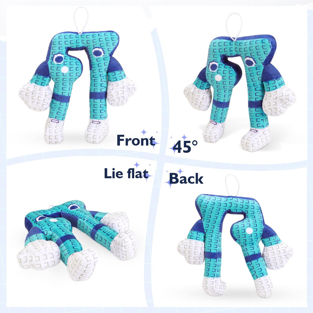 Janxyv soft stuffed number character is cuddly, portable, and great for hugging.