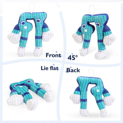 Janxyv soft stuffed number character is cuddly, portable, and great for hugging.