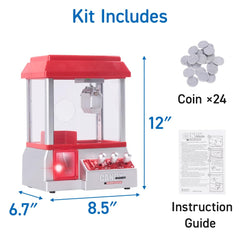 Japard Claw Machine joystick controls enable intuitive, quick grabs.