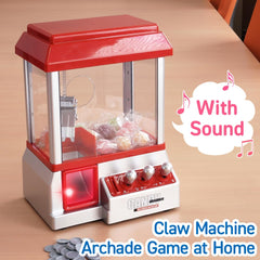 Japard Claw Machine prize chamber clearly displays ready prizes.
