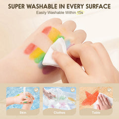 Rotatable design helps kids twist and use the right amount.