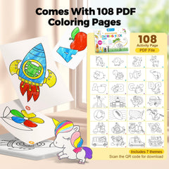 Toddler-friendly gift-ready Jar Melo set for creative learning moments.
