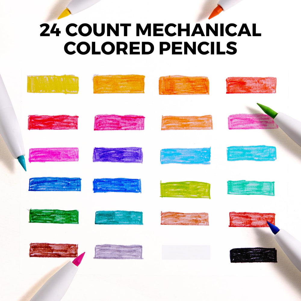 Jar Melo non-toxic pencils meet safety standards for classroom use.